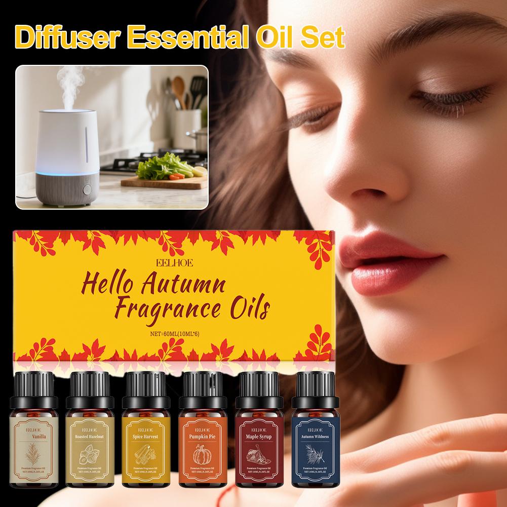Home Fragrance Vanilla Scented Candle - Aceites aromáticos difusores de otoño de