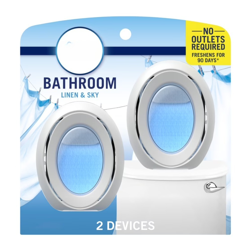 Home Fragrance Fresh Linen - Ambientador para Baño, Eliminador de Olores