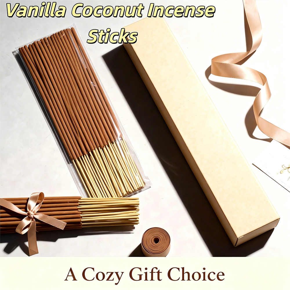 Home Fragrance Vanilla Scented Candle - Varillas de Incienso Naturales Premium con