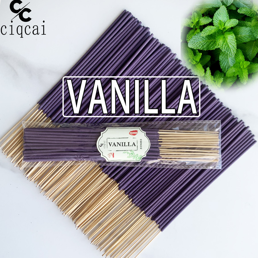 Home Fragrance Vanilla Scented Candle - Palitos de incienso natural premium con