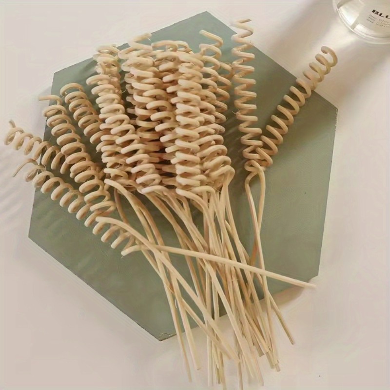 Home Fragrance Stick - Varillas de mimbre curvadas para plantas,