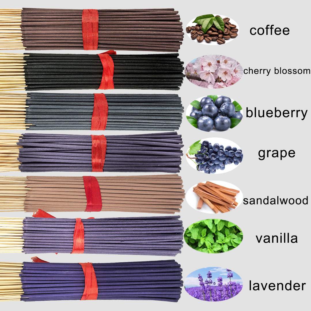 Home Fragrance Vanilla Scented Candle - 7 juegos de hermosas palitos de