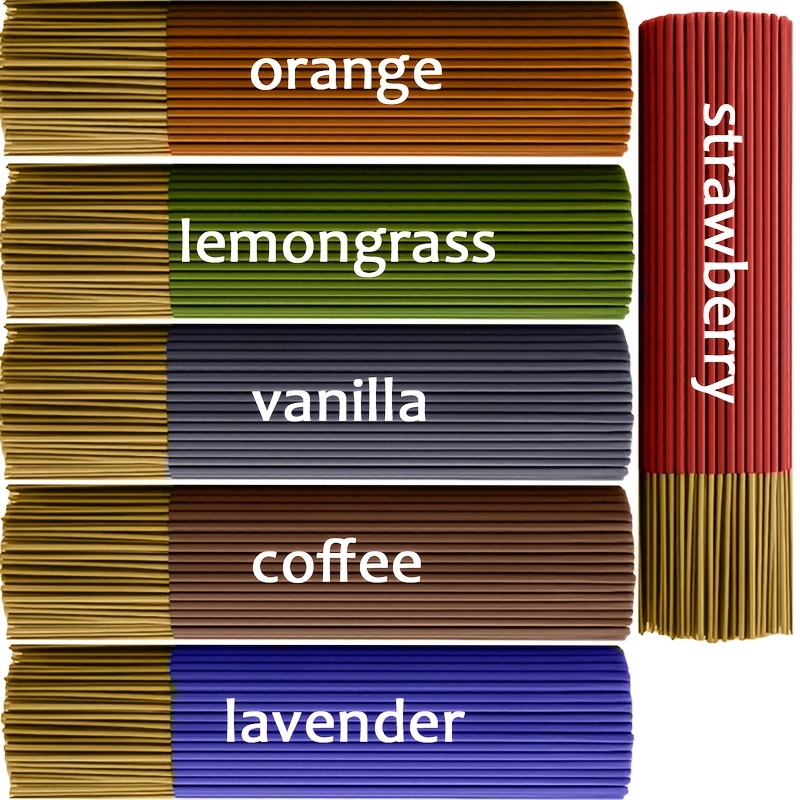 6 tipos de varillas de aromate - Home Fragrance Vanilla Scented Candle reseña y precio