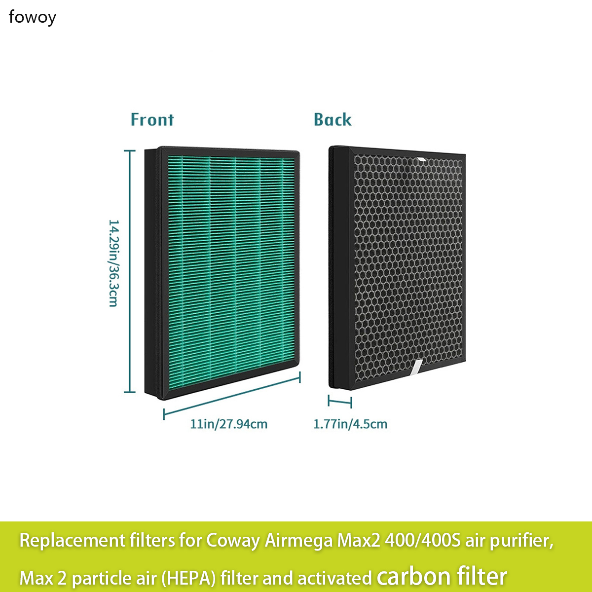 Filtros de Repuesto para Purif - Coway Air Purifier Airmega 400 reseña y precio