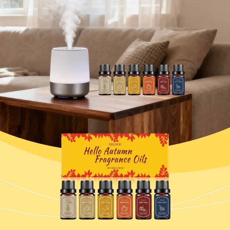 6 aceites aromáticos difusores - Home Fragrance Vanilla Scented Candle reseña y precio
